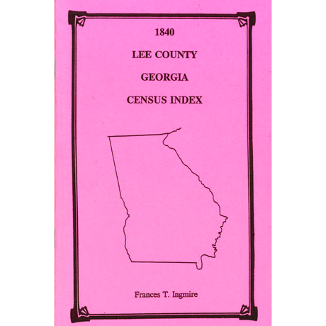 1840 Lee County, Georgia Census Index