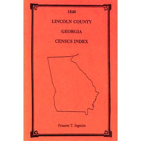 1840 Lincoln County, Georgia Census Index