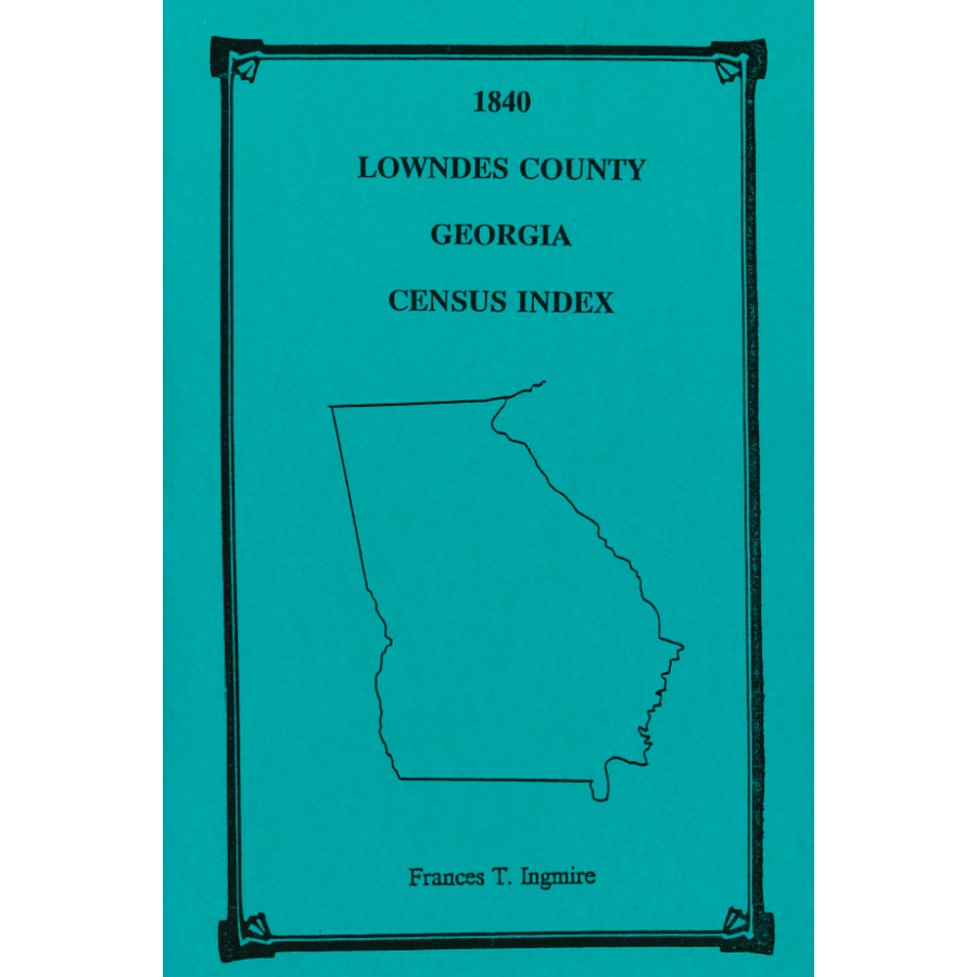 1840 Lowndes County, Georgia Census Index