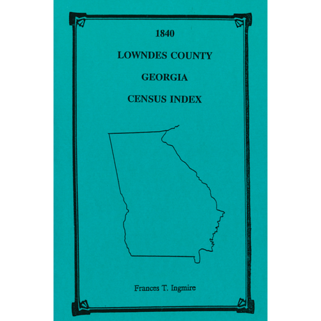 1840 Lowndes County, Georgia Census Index