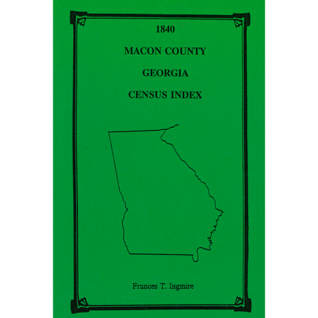 1840 Macon County, Georgia Census Index