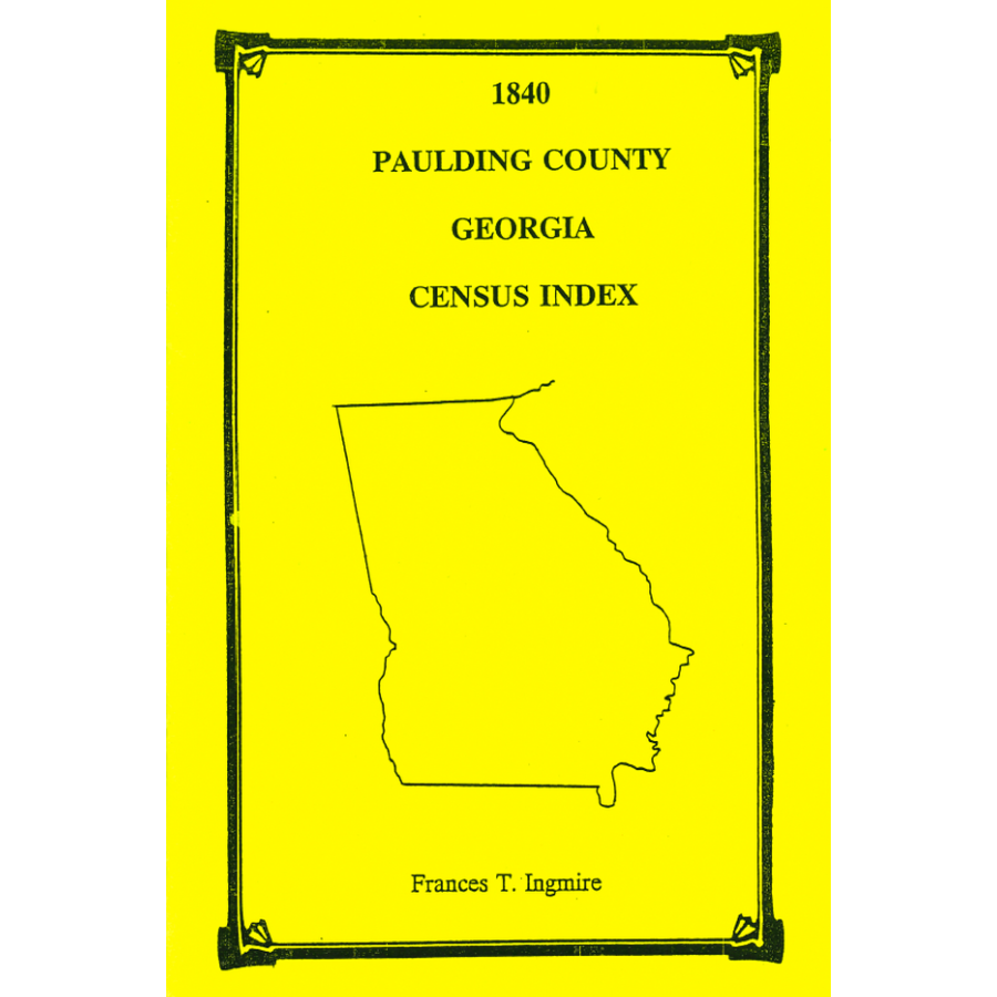 1840 Paulding County, Georgia Census Index