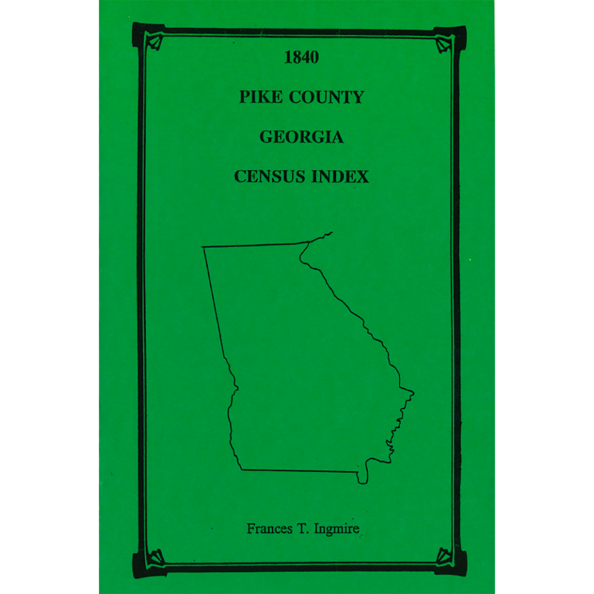 1840 Pike County, Georgia Census Index