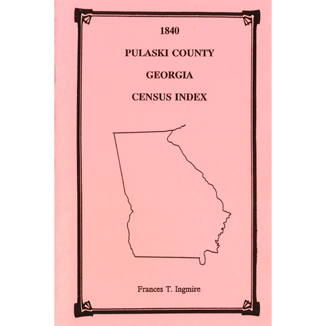 1840 Pulaski County, Georgia Census Index