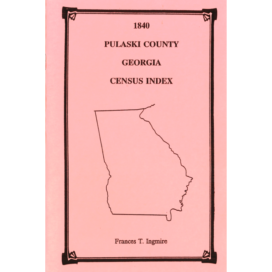 1840 Pulaski County, Georgia Census Index