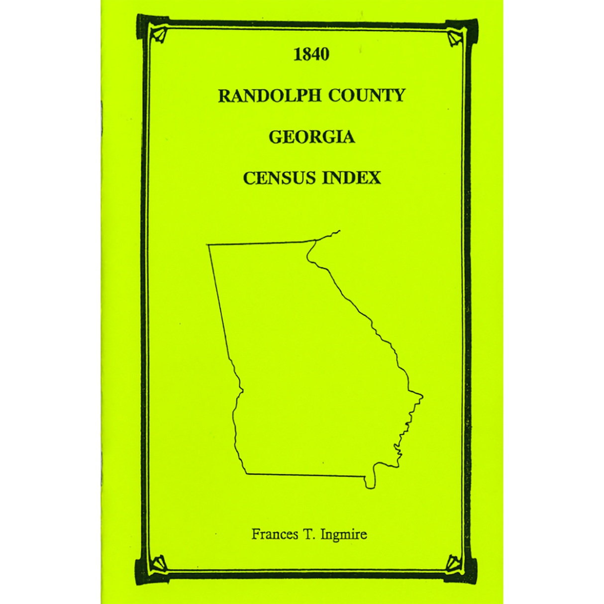 1840 Randolph County, Georgia Census Index