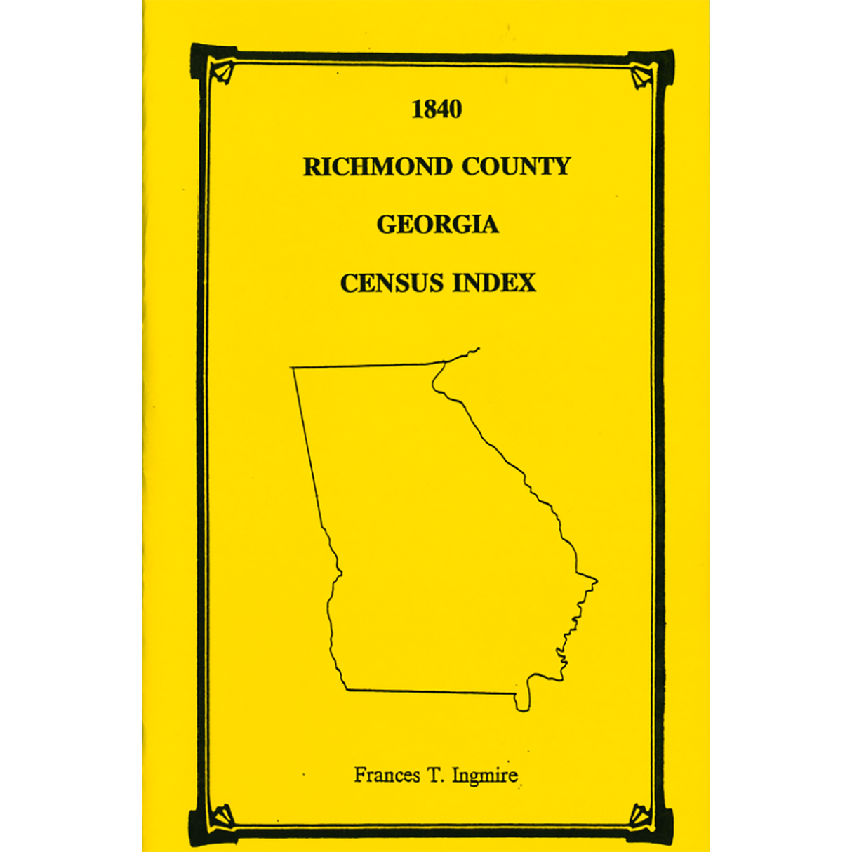 1840 Richmond County, Georgia Census Index