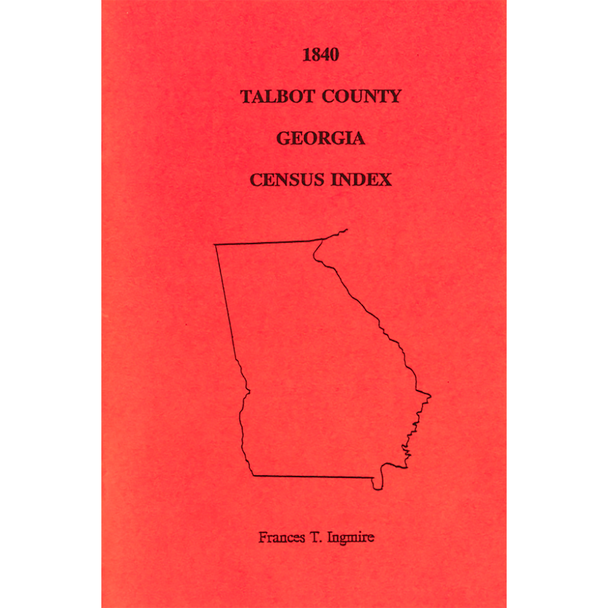 1840 Talbot County, Georgia Census Index
