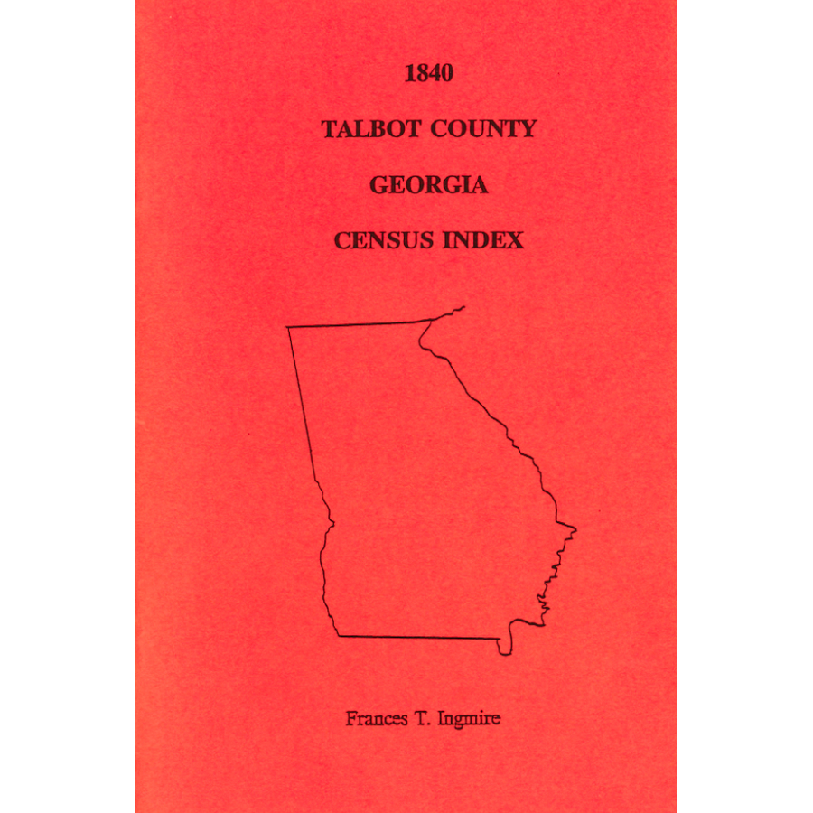 1840 Talbot County, Georgia Census Index