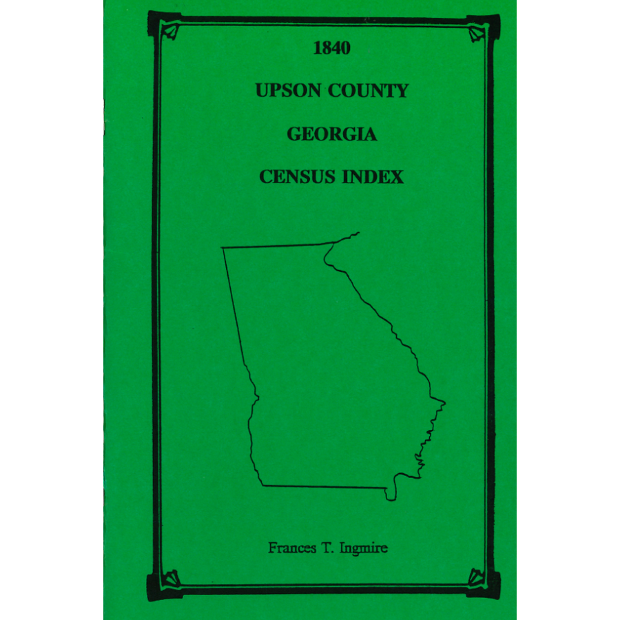 1840 Upson County, Georgia Census Index