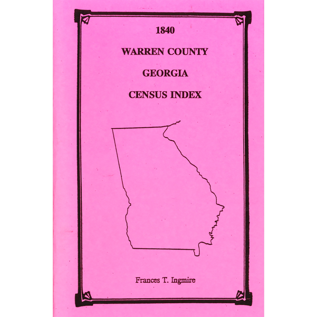 1840 Warren County, Georgia Census Index