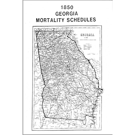 1850 Georgia Mortality Schedules