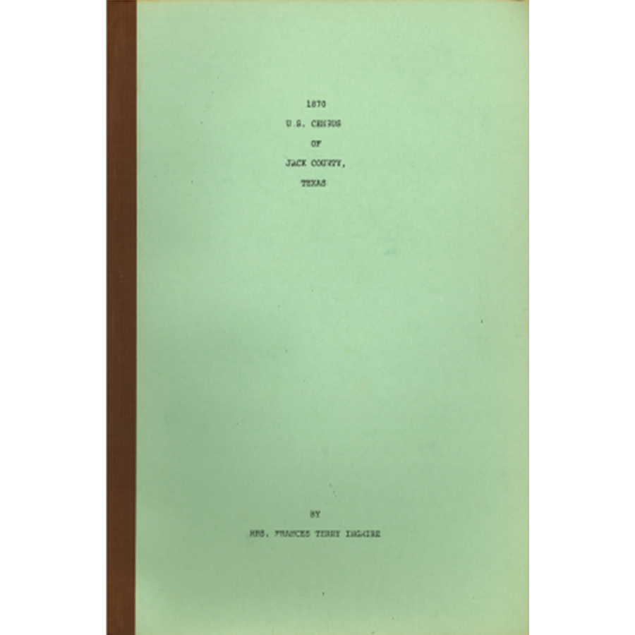 1870 Jack County, Texas Census