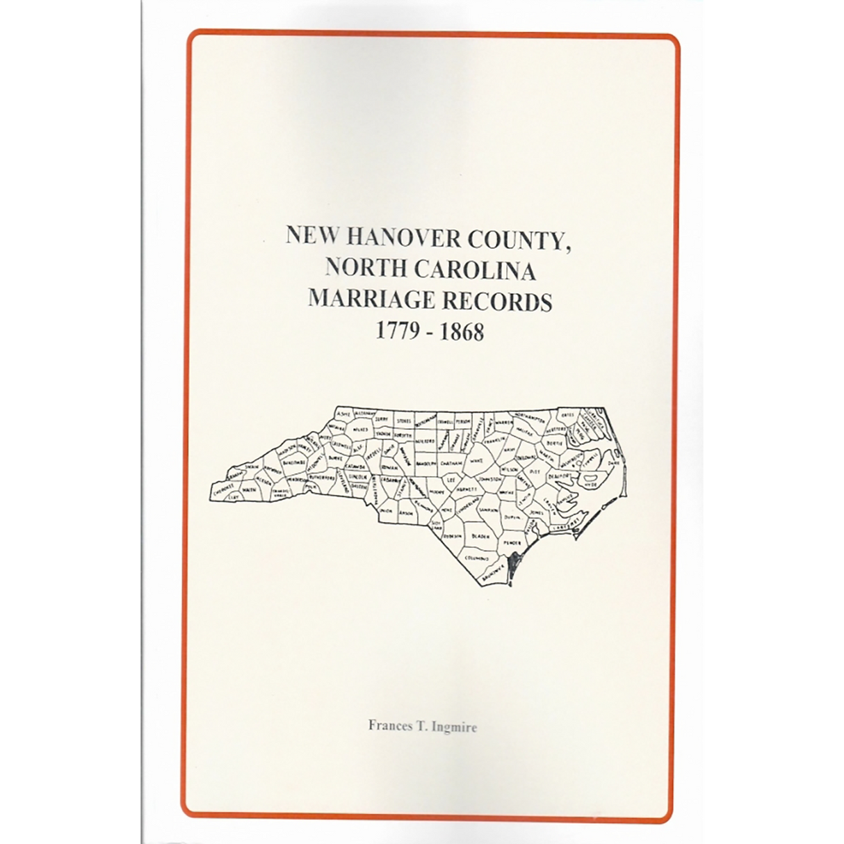 New Hanover County, North Carolina Marriage Records, 1779-1868