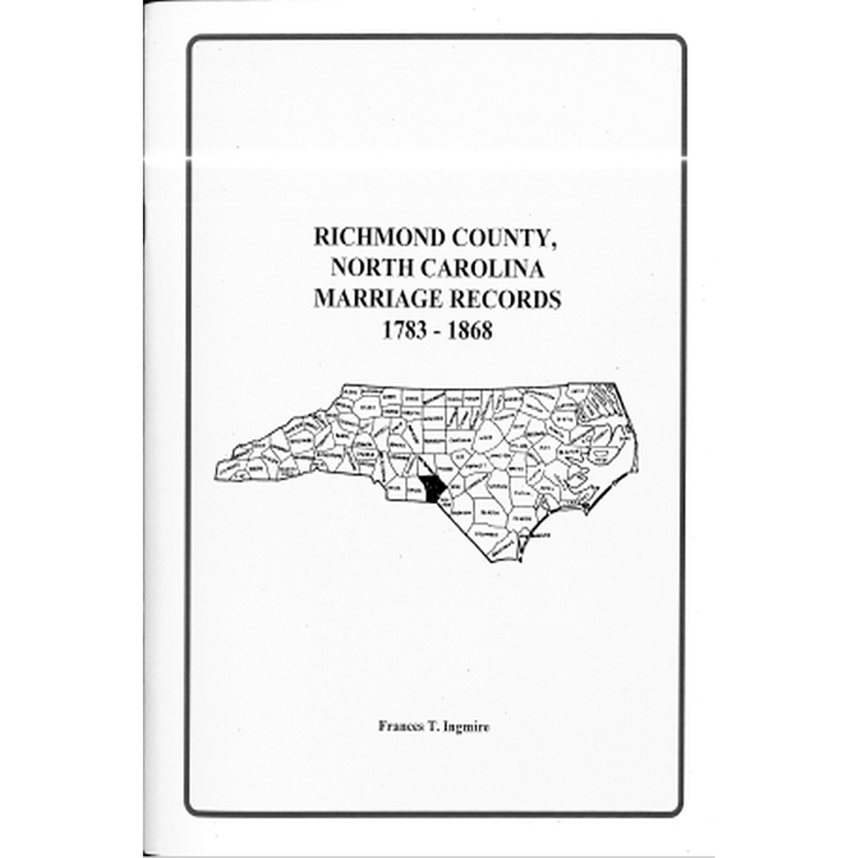 Richmond County, North Carolina Marriage Records, 1785-1868