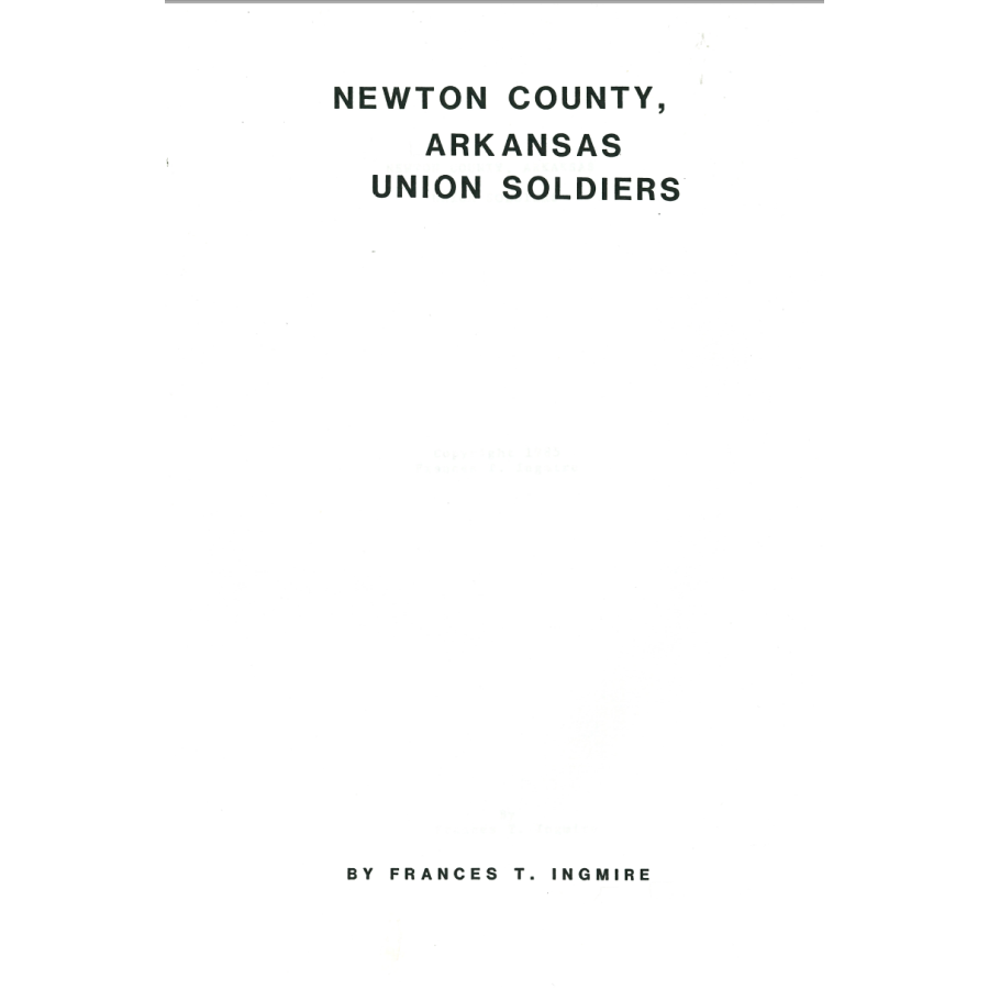 Newton County, Arkansas Union Soldiers