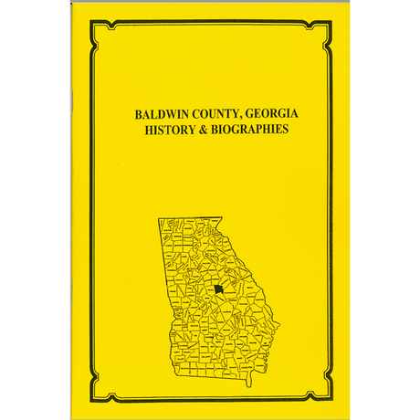 Baldwin County, Georgia History and Biographies