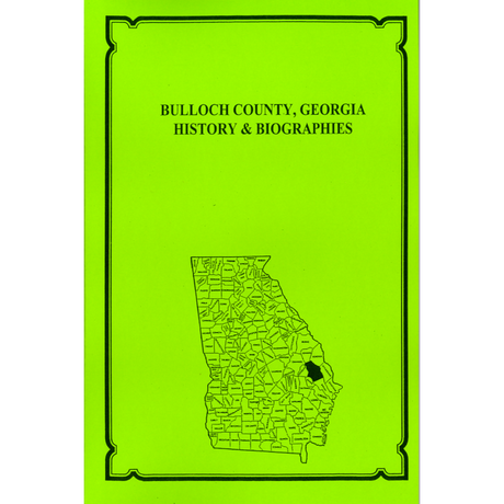 Bulloch County, Georgia History and Biographies