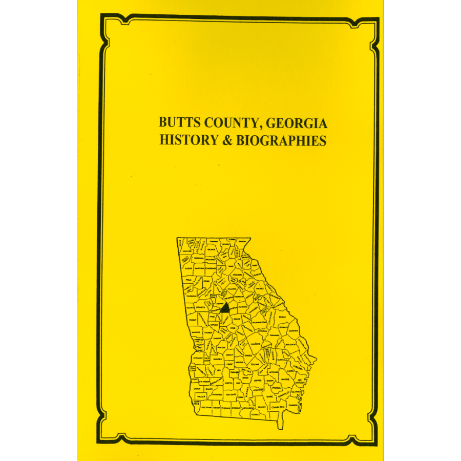 Butts County, Georgia History and Biographies