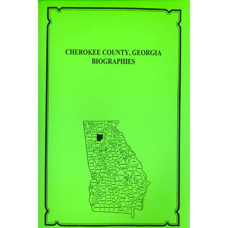 Cherokee County, Georgia Biographies