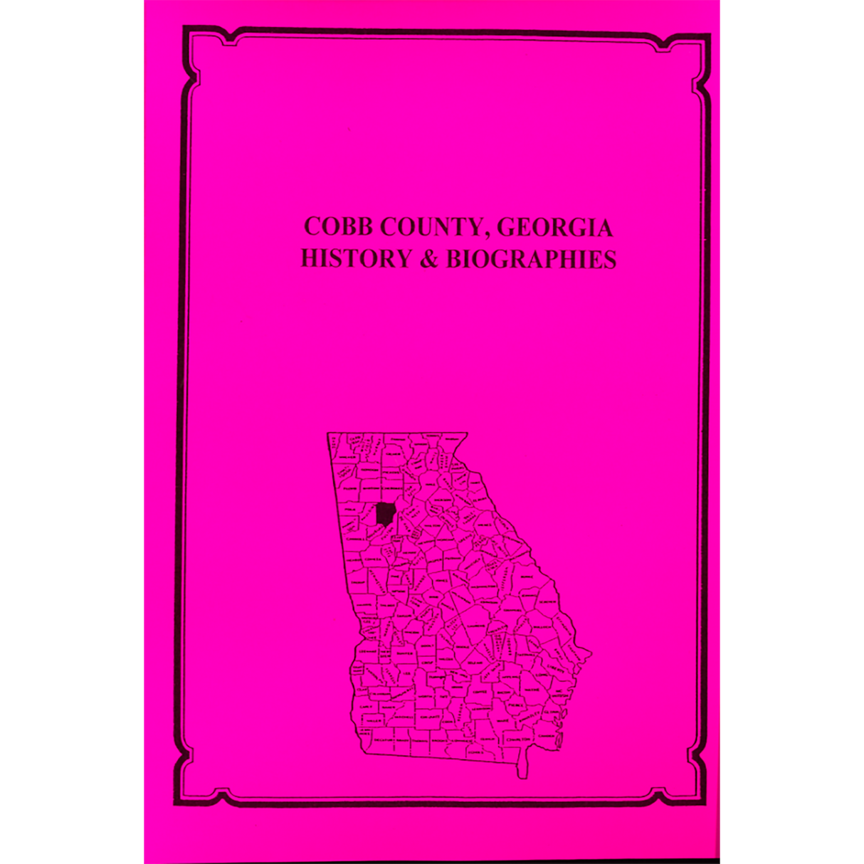 Cobb County, Georgia History and Biographies