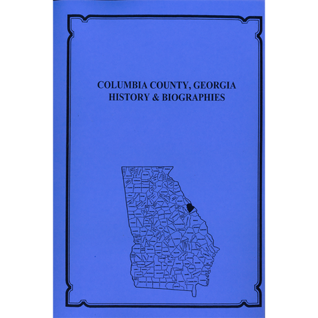 Columbia County, Georgia History and Biographies
