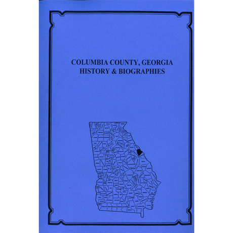 Columbia County, Georgia History and Biographies