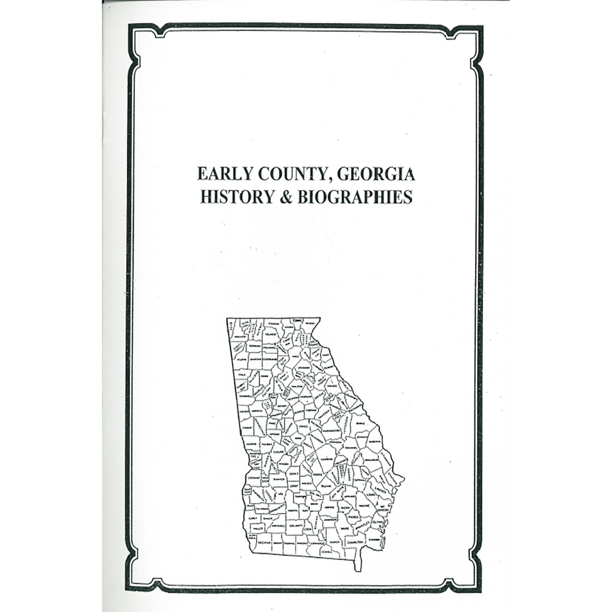 Early County, Georgia History and Biographies