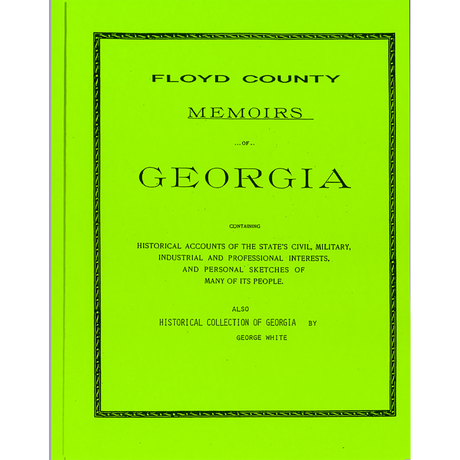 Floyd County, Georgia Biographies