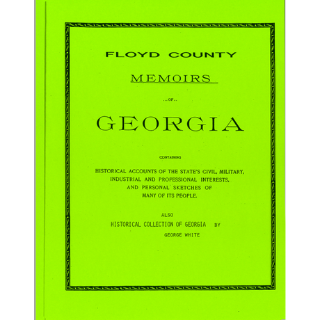 Floyd County, Georgia Biographies