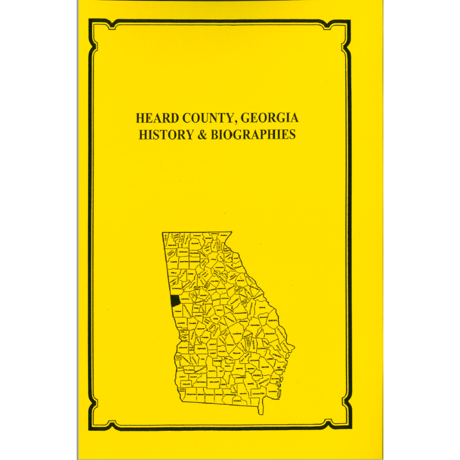 Heard County, Georgia History and Biographies