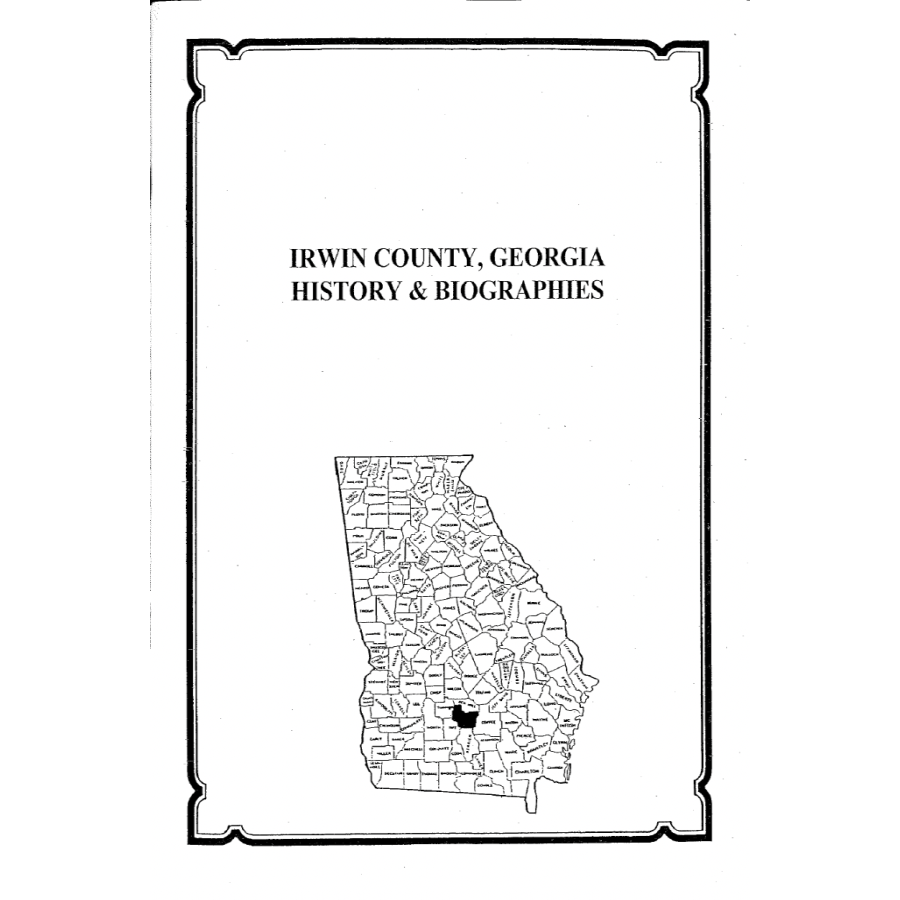Irwin County, Georgia History and Biographies