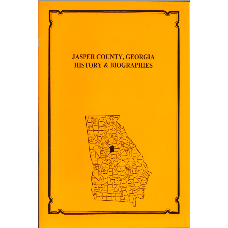 Jasper County, Georgia History and Biographies