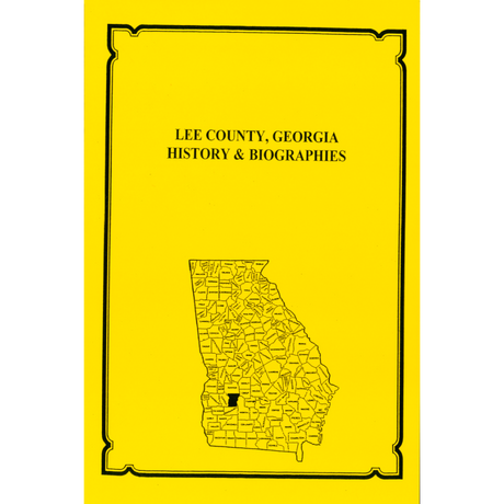 Lee County, Georgia History and Biographies