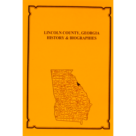 Lincoln County, Georgia History and Biographies