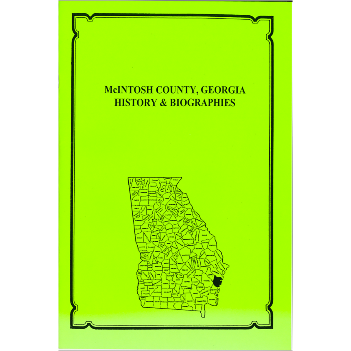 McIntosh County, Georgia History and Biographies