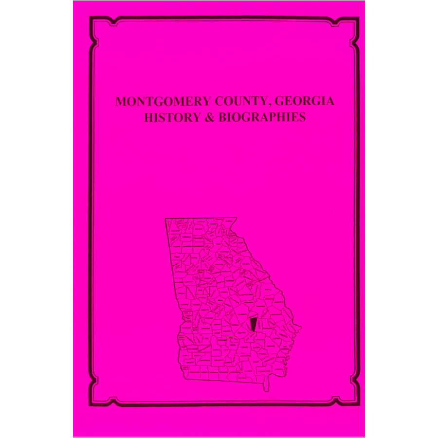 Montgomery County, Georgia History and Biographies