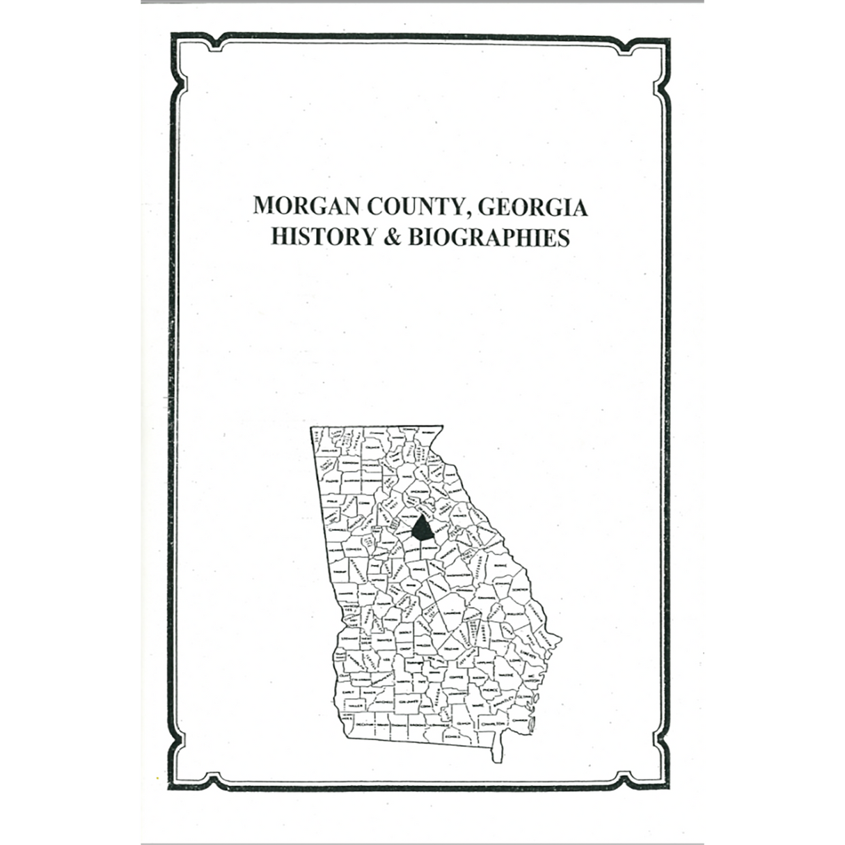 Morgan County, Georgia History and Biographies