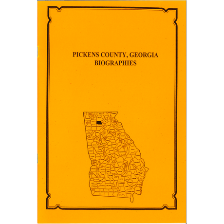 Pickens County, Georgia Biographies