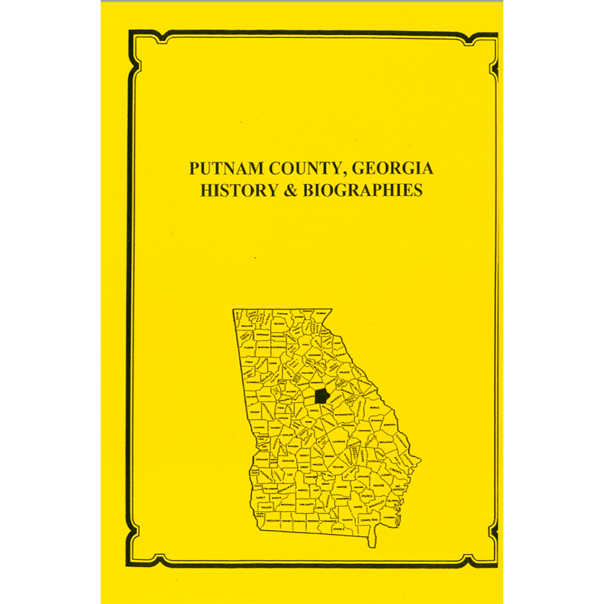 Putnam County, Georgia History and Biographies