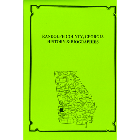 Randolph County, Georgia History and Biographies