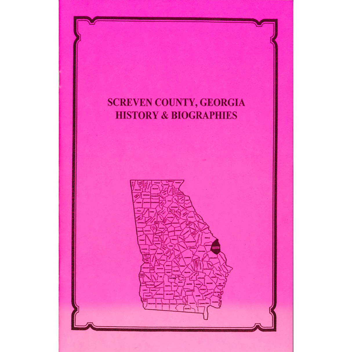 Screven County, Georgia History and Biographies