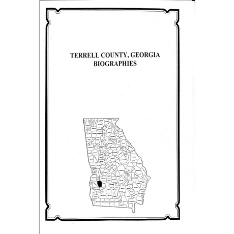 Terrell County, Georgia Biographies