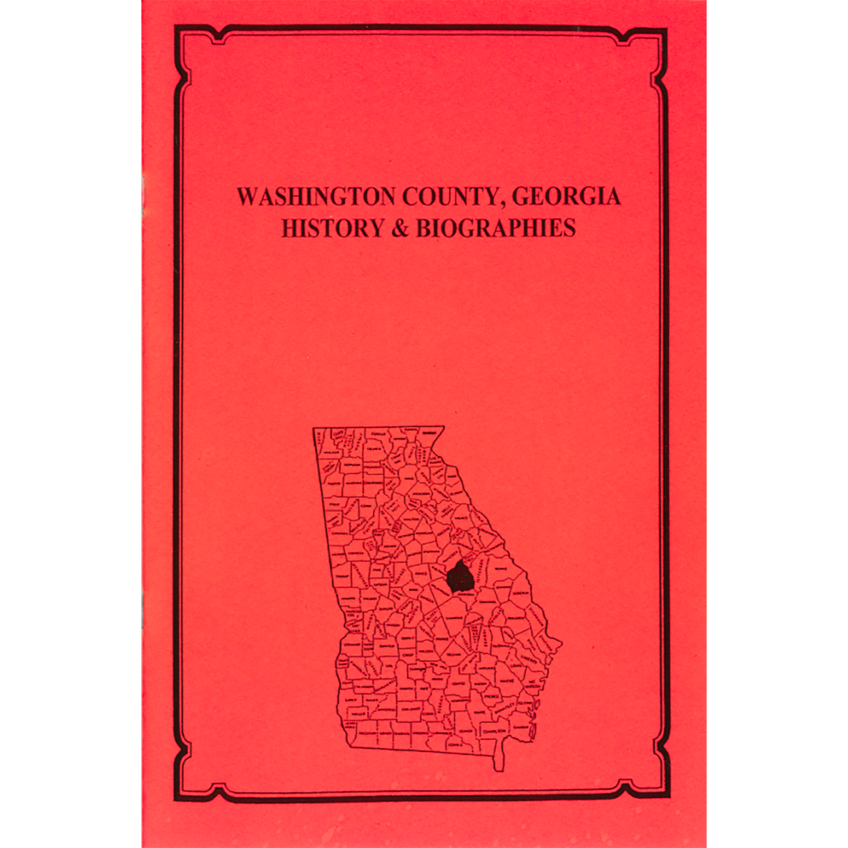 Washington County, Georgia History and Biographies
