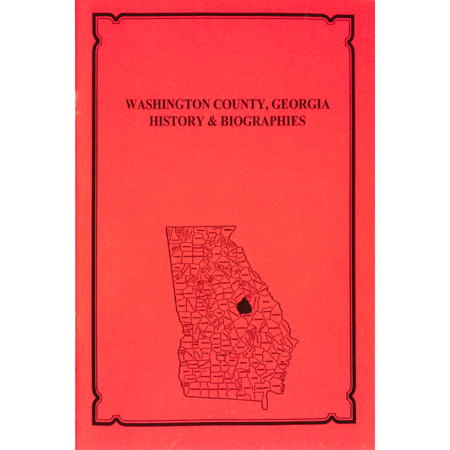 Washington County, Georgia History and Biographies