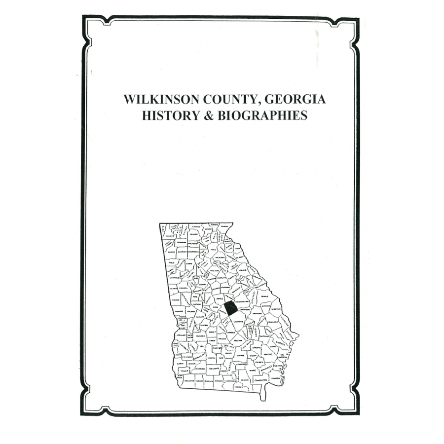 Wilkinson County, Georgia History and Biographies