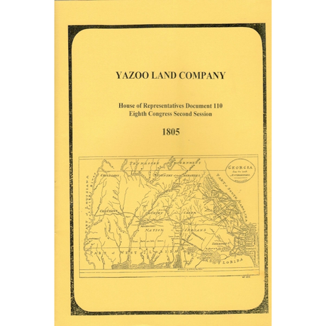 Yazoo Land Company 1795-1805