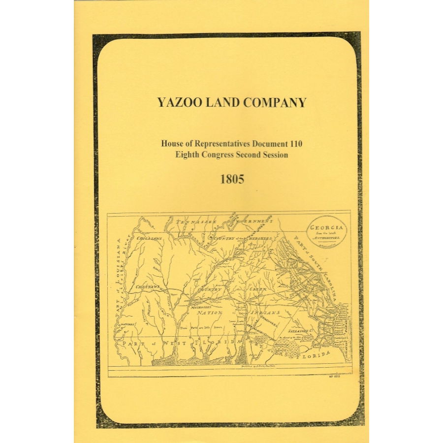 Yazoo Land Company 1795-1805