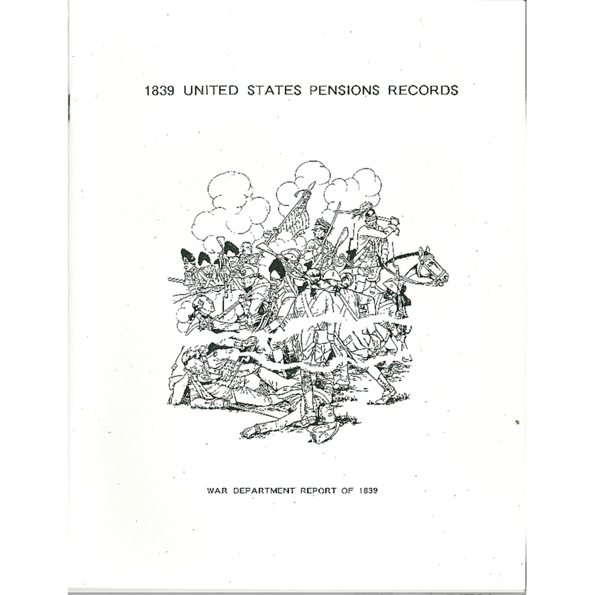 Revolutionary War Pensions, 1839