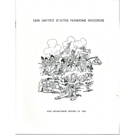 Revolutionary War Pensions, 1839